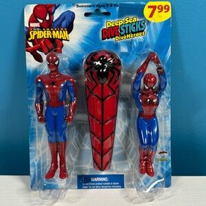 Spider Man Dive Sticks Pool Toys Set of 3 Marvel Universe Superhero 2007